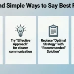 Ways to Say Best Practices
