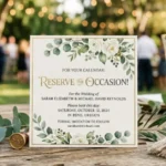 Another Way to Say Save the Date