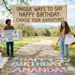 Unique Ways To Say Happy Birthday