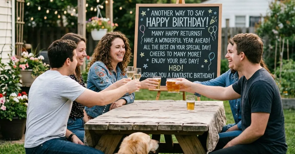 What’s Another Way to Say Happy Birthday