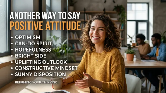 Another Way to Say Positive Attitude