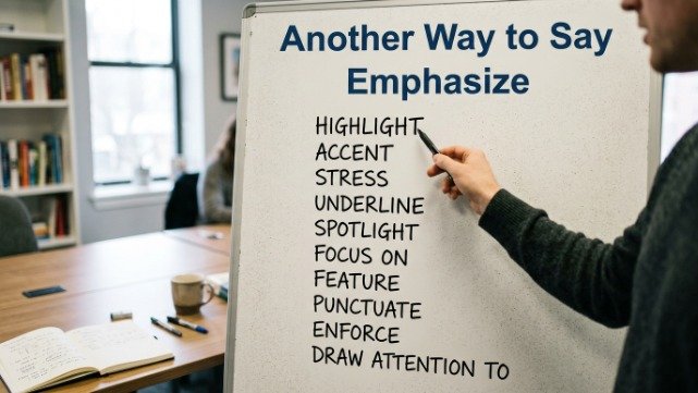 Another Way to Say Emphasize