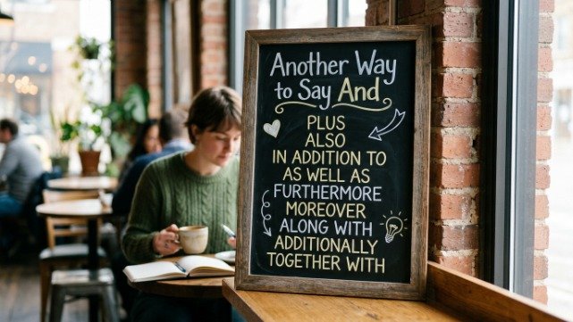 Another Way to Say And