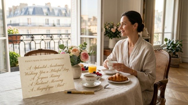Fancy Ways to Say Good Morning