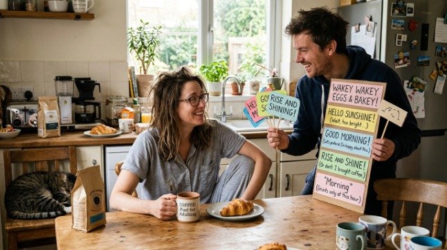 Funny Ways to Say Good Morning