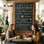 Ways to Say Good Afternoon