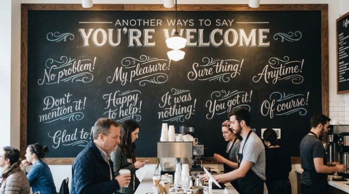 Another Ways to Say You’re Welcome